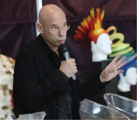  ?? RYAN REMIORZ/THE CANADIAN PRESS FILE PHOTO ?? Cirque du Soleil founder Guy Laliberté’s next project appears to involve redefining the commemorat­ion of death.