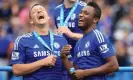  ?? Photograph: Mike Egerton/PA ?? Mikel John Obi (right) celebrates Chelsea’s Premier League title with John Terry in 2015.