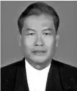  ??  ?? Elder Ambrose Linang