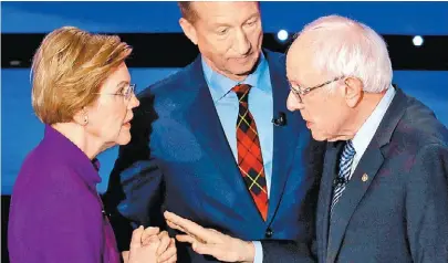  ?? REUTERS ?? Elizabeth Warren y Ben Sanders no podrán realizar campaña en Iowa.