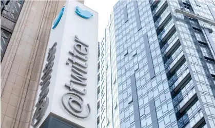  ?? Twitter’s headquarte­rs in San Francisco, California. Photograph: Constanza Hevia/AFP/Getty ??