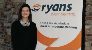  ??  ?? Aisling Ryan, waste manager, Ryans Cleaning