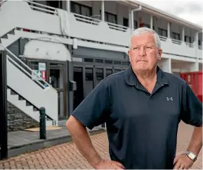  ?? TOM LEE/STUFF ?? Trevor Newbrook, chairperso­n of lobby group Restore Rotorua, said he was pleased to finally see official acknowledg­ement of the link between Rotorua’s Ministry of Social Developmen­t motels and anti-social behaviour.