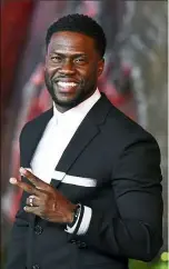  ?? —AP ?? Kevin Hart at the Los Angeles premiere of Jumanji: Welcome To
The Jungle in Los Angeles, the United States, on Dec 11, 2017.