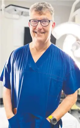  ?? ?? Associate Professor Chris Morrey, has been appointed as Medical Director at Cairns Private Hospital. Picture: Supplied