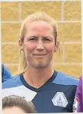  ??  ?? Laura Steele scored the opener for the Foxes against Radcliffe on Sunday.