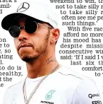  ??  ?? Fighting mood: Lewis in Japan
yesterday