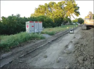  ?? SUBMITTED PHOTO ?? Canada Post says the current condition means there is no safe access to the community boxes for its delivery agent and customers.