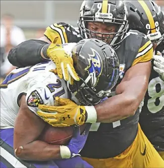  ?? Peter Diana/Post-Gazette ?? A healthy Stephon Tuitt only adds to what could be the fastest defense in the NFL.