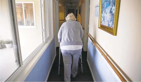  ?? ERIC RISBERG/AP ?? A wrenching conflict has emerged for people who are moved between hospitals and nursing homes amid the coronaviru­s pandemic, targeting older adults who are among the most at risk for the sometimes fatal illness.