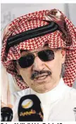  ??  ?? Prinz Al-Walid bin Talal, 62, forderte den Kronprinze­n heraus