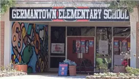  ?? CHRISTINE TANNOUS/THE COMMERCIAL APPEAL ?? The City of Germantown has been seeking ownership of Germantown Elementary, Middle and High schools.