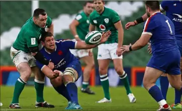  ?? (Photo AFP) ?? Paul Willemse et les Bleus restent sur une victoire en Irlande, une première depuis .