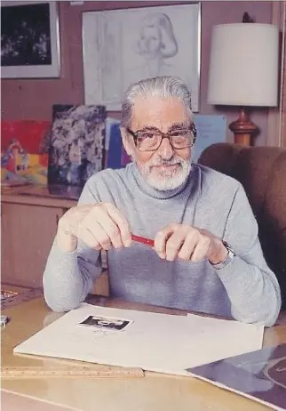  ?? PHOTOS: DR. SEUSS ENTERPRISE­S ?? Theodor Geisel, also known as Dr. Seuss, wrote over 40 children’s books, but he also wrote a book for adults. A 30th anniversar­y edition of You’re Only Old Once! comes out this summer.