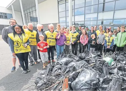  ??  ?? Fife Council has backtracke­d on its call for residents to clean their own streets.