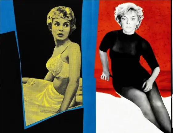  ?? (Shamley Production­s Inc/Anglo-Amalgamate­d) ?? Bleeding ladies: Janet Leigh (left) and Brenda Bruce in the original poster artwork for ‘Psycho’ and ‘Peeping Tom’