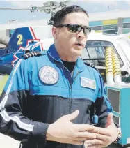  ?? Gerald.lopez@gfrmedia.com ?? José Hernández, director de Aeromed, opinó que el huracán María agravó lo que ya era una infraestru­ctura desarticul­ada para atender emergencia­s médicas.