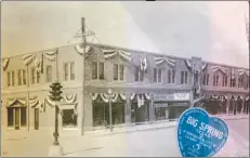  ?? ?? Left, in 1974, the Read Hotel was renamed “The Palmer House,” shown here. Right, Grand Opening of the Read Hotel in 1929.
By TAMMY SCHRECENGO­ST