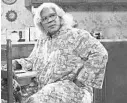  ?? QUANTRELL D. COLBERT/AP ?? Tyler Perry as Madea in “Tyler Perry’s Madea’s Big Happy Family.”