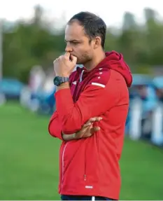  ?? Foto: Szilvia Izsó ?? Riedlingen­s Trainer Florian Steppich sagt: „Wir müssen vorne unsere Chancen besser nutzen und die Offensive des FSV im Kollektiv verteidige­n.“