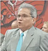  ?? JOHNNY ROTESTÁN ?? Waldo Ariel Suero, presidente del Colegio Médico Dominicano.