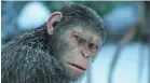  ?? 20TH CENTURY FOX ?? Serkis embodied the fierce Caesar in “Planet of the Apes.”