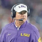  ?? THOMAS SHEA/USA TODAY SPORTS ?? Former LSU Tigers head coach Les Miles is accused of harassment. His attorney denies the allegation­s.