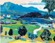  ?? ?? g Scene setter: Wassily Kandinsky’s Murnau – View over the Staffelsee, painted in 1908