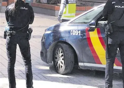  ?? CÓRDOBA ?? Agentes de la Policía Nacional en una imagen de archivo.