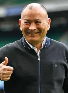  ?? ?? Wallabies head coach, Eddie Jones.