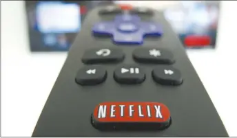  ??  ?? Netflix上季新­增用戶數未達目標。
（路透）