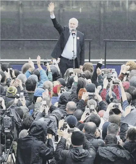  ?? PICTURE: OWEN HUMPHREYS/PA ?? 0 Jeremy Corbyn’s campaign has been energetic and positive, says Ayesha Hazarika