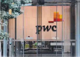  ?? ?? PwC is accused of sharing secret tax informatio­n with clients.