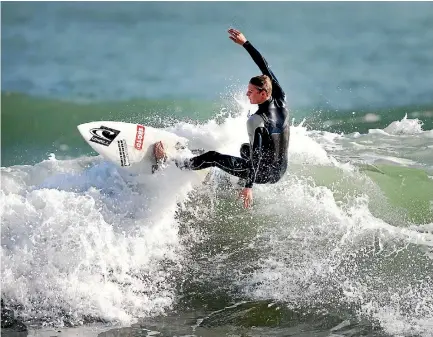  ?? PHOTO: ANDY JACKSON/FAIRFAX NZ ?? Daniel Farr will represent New Zealand in Portugal in September, another step in his quest to become world champ.