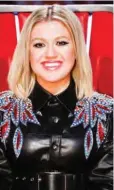  ??  ?? Kelly Clarkson