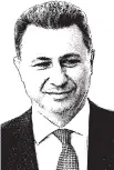  ?? Foto: AFP ?? Mazedonien­s Expremier Nikola Gruevski will in Ungarn der Haft entgehen.