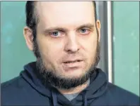  ?? CP PHOTO ?? Former Afghan hostage Joshua Boyle speaks to the media after arriving at the Pearson Internatio­nal Airport in Toronto Oct. 31, 2017.