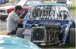  ??  ?? It was great to see Andrew browning debut his rebuilt ex Ronnie Lim’s Honda Integra DC2 drag car. Andrew ran into a few issues at the start of the day, but once those were ironed out the times started dropping considerab­ly. The first pass of the day...