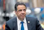  ?? Jeenah Moon, © The New York Times Co. ?? New York Gov. Andrew Cuomo “is a bully, and he’s everything they say he is,” said Barbara Bartoletti, who worked in Albany for four decades for the League of Women Voters.