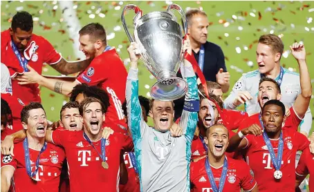  ?? Files/AFP ?? Amid COVID-19 alarm Bayern Munich head to Budapest looking to add to their silverware against Sevilla in the UEFA Super Cup on Thursday.