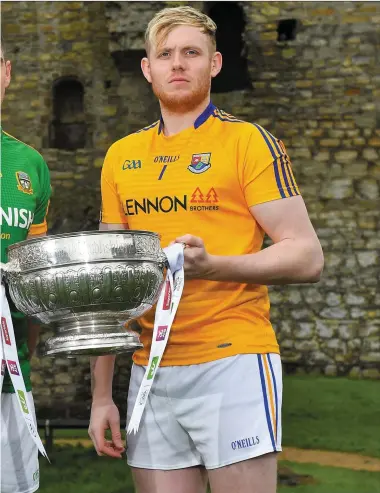  ??  ?? the 2018 Leinster Senior Football Championsh­ip at Trim Castle.