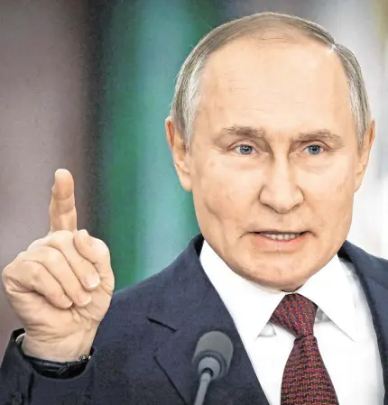  ?? Photo: Sputnik ?? Vladimir Putin’s total control of the political system has ensured he will be elected without any problems in this weekend’s presidenti­al election in Russia.