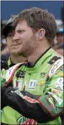  ?? CARLOS OSORIO — THE ASSOCIATED PRESS ?? With the season half over, Dale Earnhardt Jr.’s driving career is winding down. The 42-year-old plans to retire in the fall.