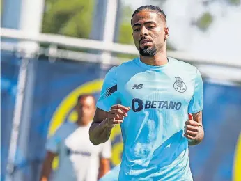  ?? ?? João Marcelo fez a pré-temporada com o FC Porto antes de sair para o Cruzeiro