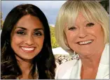  ?? ?? TENNIS TEAM: Isa Guha and Sue Barker