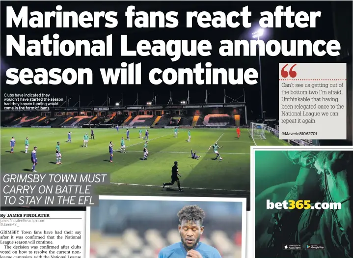  ??  ?? Clubs have indicated they wouldn’t have started the season had they known funding would come in the form of loans.