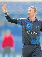  ?? ?? Namibia's David Wiese brings to his side the experience of playing a World T20 before for South Africa in 2016.