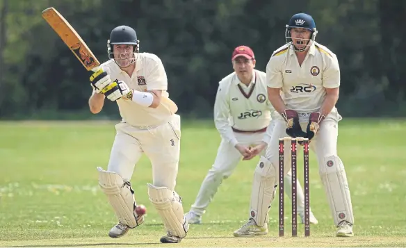  ?? Picture: Keith Woodland ?? Jeremy Bulled was left stranded on 98 not out for Fareham & Crofton in their Southern Premier League loss to Fawley