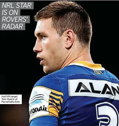  ?? ?? Hull KR target Tom Opacic of Parramatta Eels