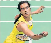  ?? AFP ?? PV Sindhu subdued Indonesia’s Fitriani in straight games.
